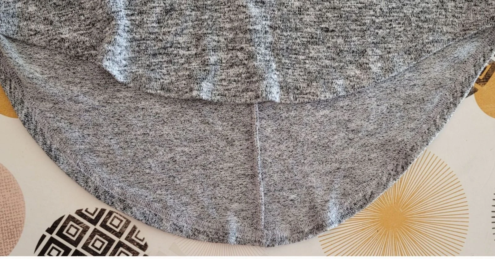 Bershka Suéter TS/TFr36 - Cinza Mesclado - Leve - Ombros Descobertos e Cai até o bumbum em OTB – photo 7